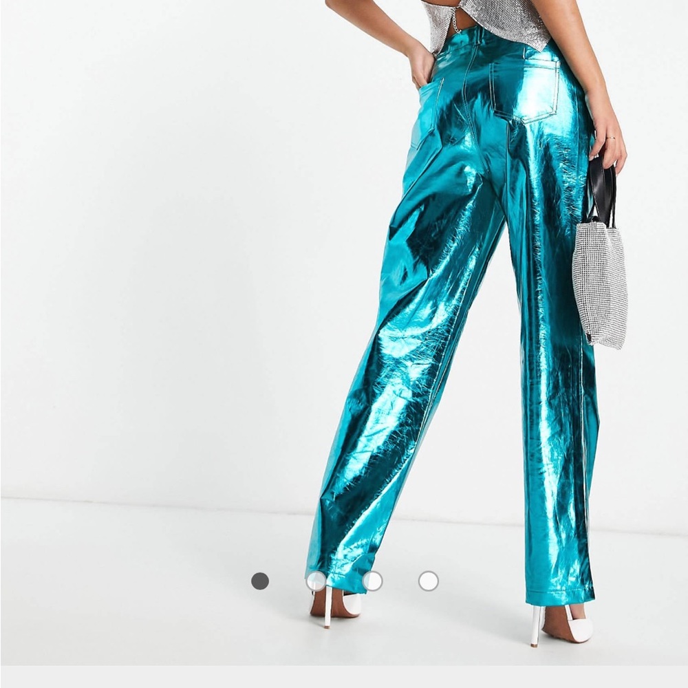 Amy Lynn metallic pants